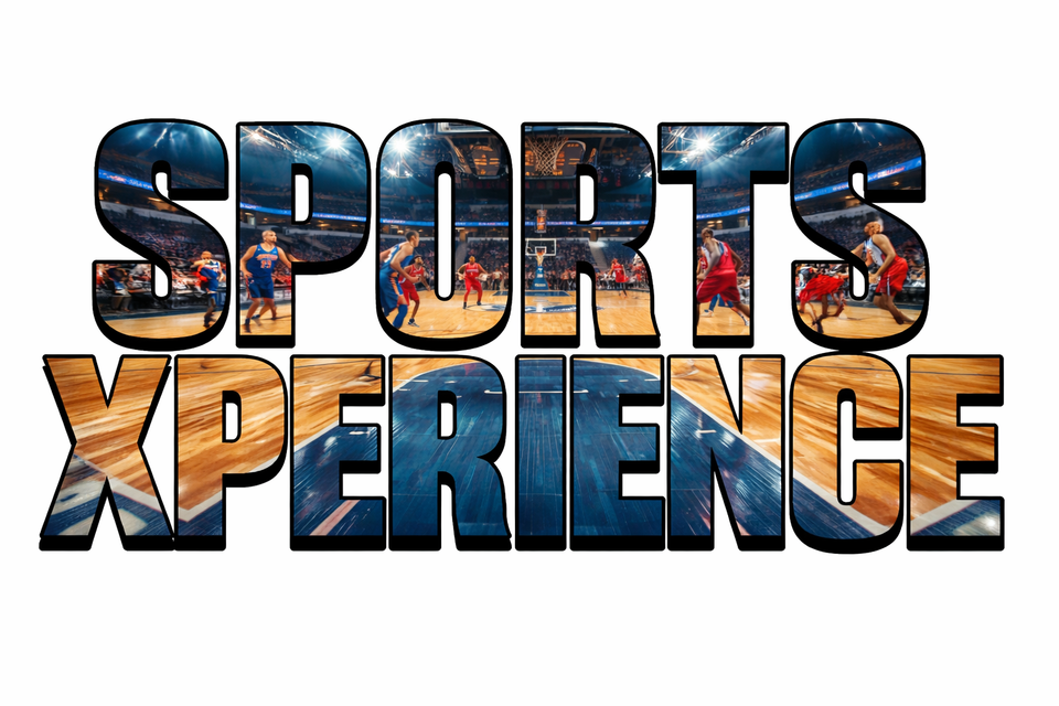 Sports action ignites bold typography