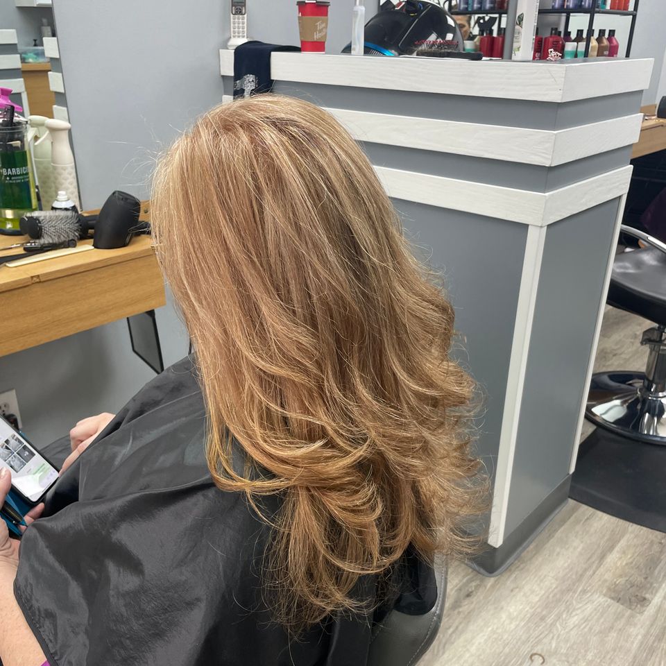 Hair styling by Style Me Hair Salon