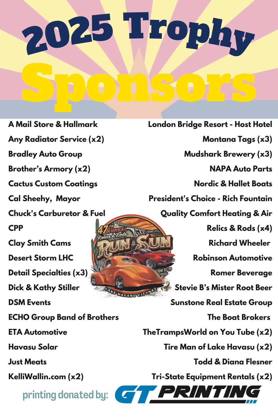 2025 trophy sponsors