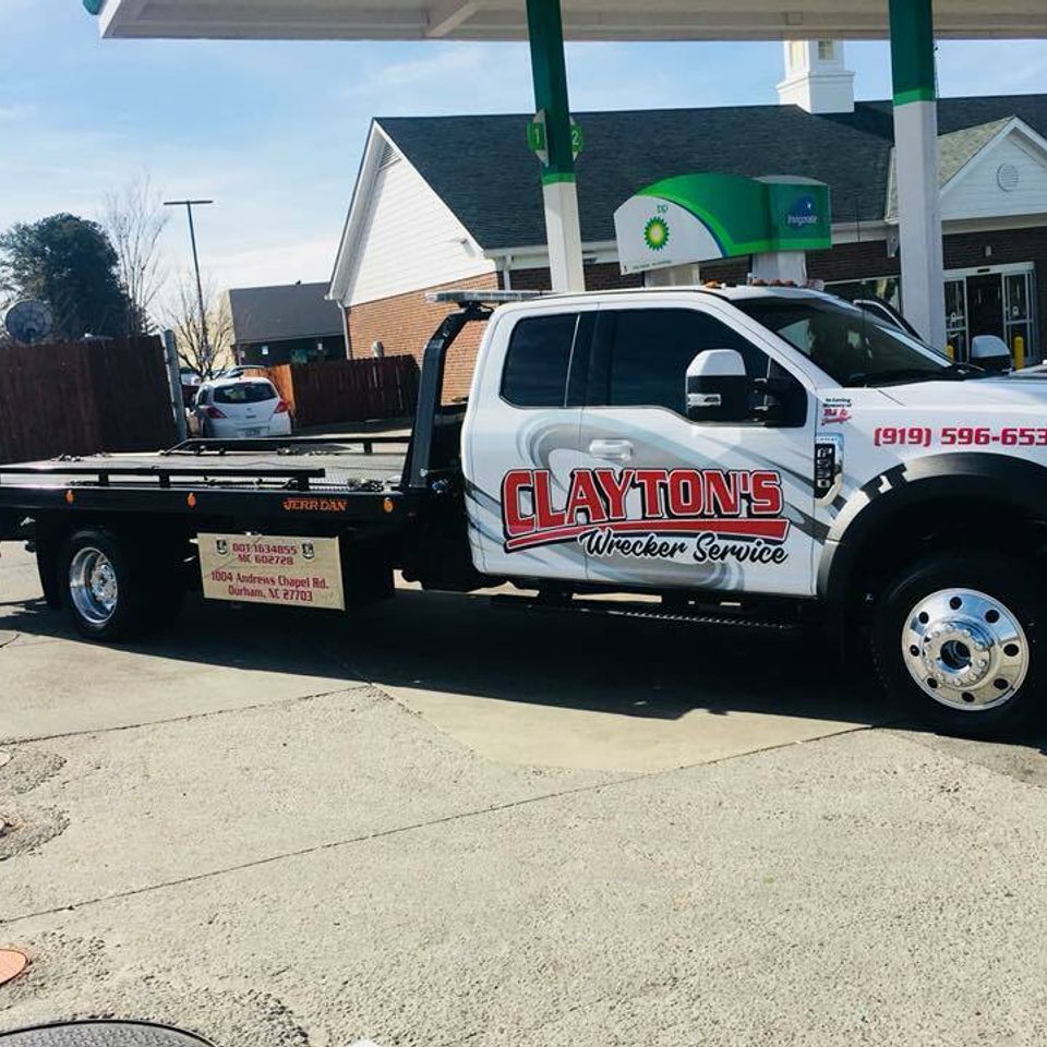 Clayton Garage and Wrecker, Garage and Wrecker Service Wake County, Durham Garage, Durham Wrecker,