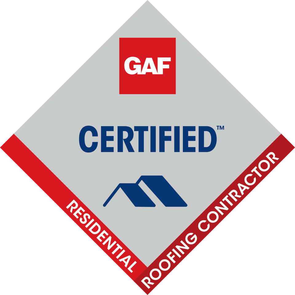 GAF CERTIFIED CONTRACTOR BADGE
