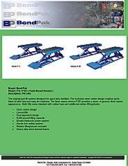 Bendpak pit lift p 6