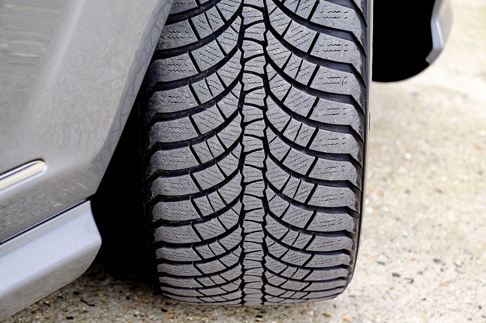 Image of a car tire.