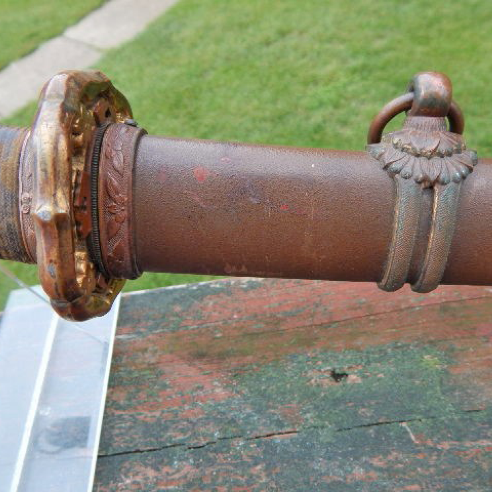 Japanese officer's wwii katana sword scb. signed files820170912 25965 11lgc55