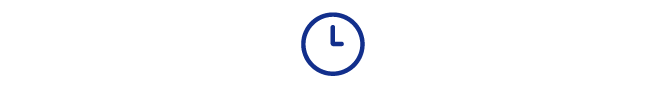 Clock image blue