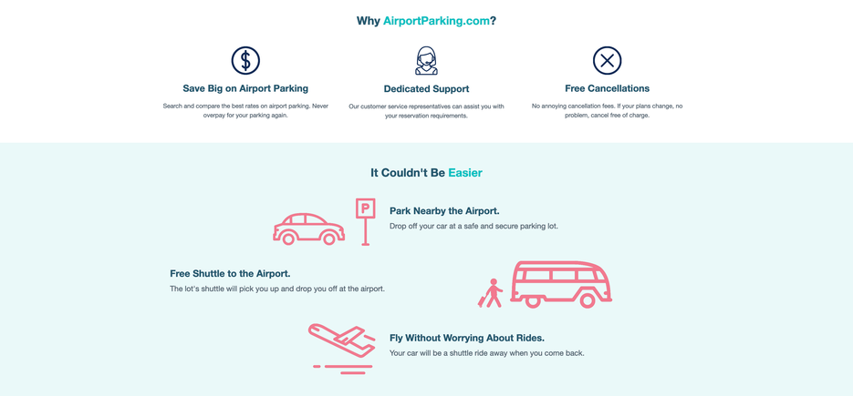 Airportparking.com find the best airport parking options compare parking lots  rates  info and reviews 2 jdoqocy.com ag106xdmjdl08a8484a024673a65