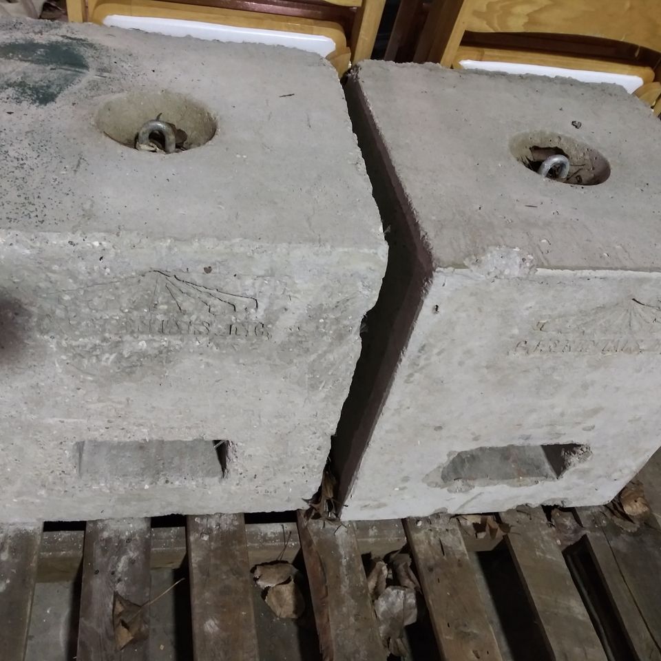 Concrete blocks