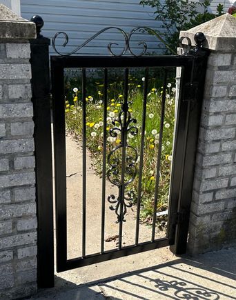 Pedestrian Iron Door