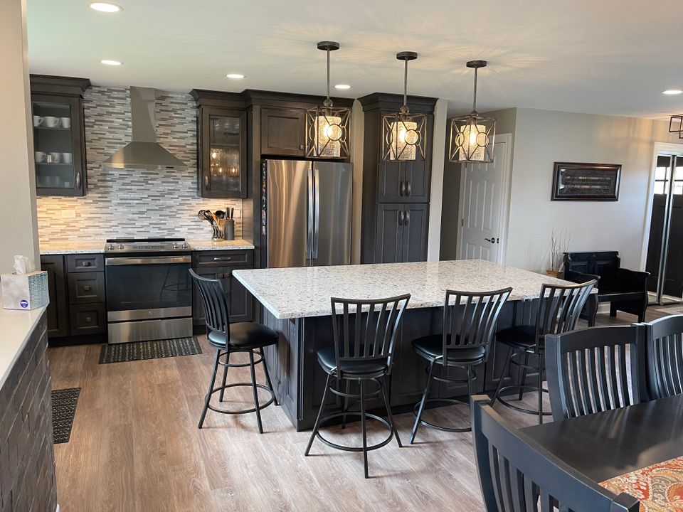 Kitchen remodel project in Elgin by Fisher Remodeling