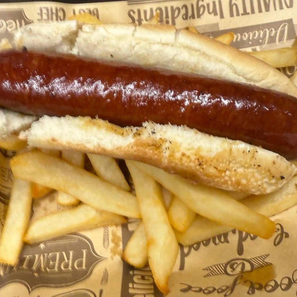 1 4 lb. all beef hot dog