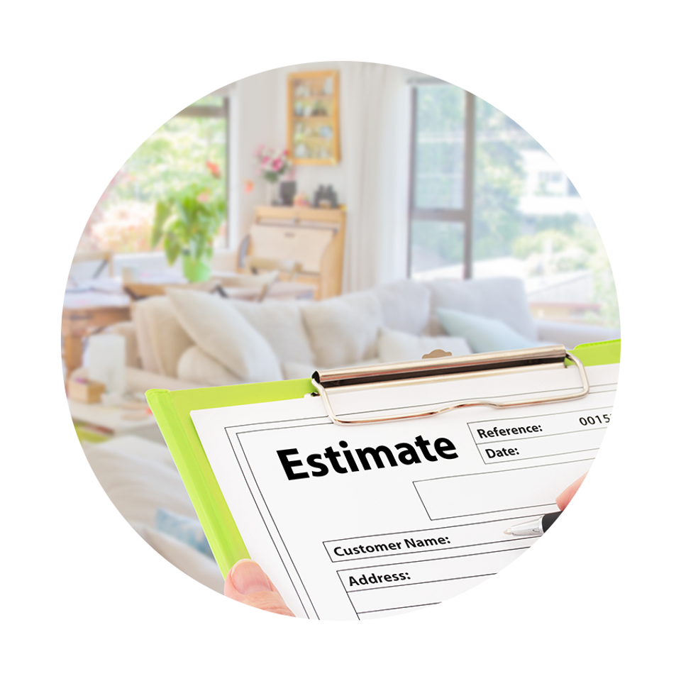 Icons commercial estimate