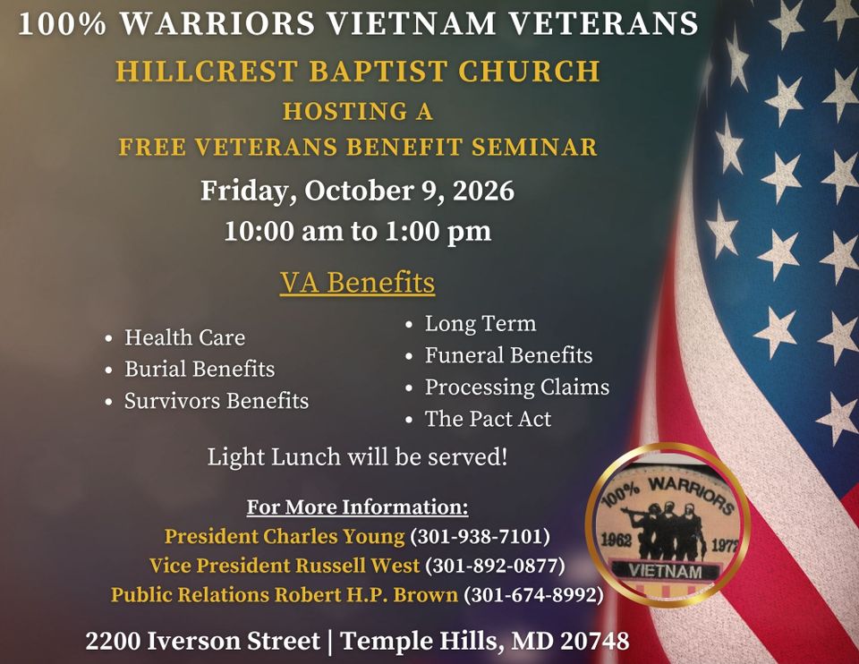 Warriors seminar flyer