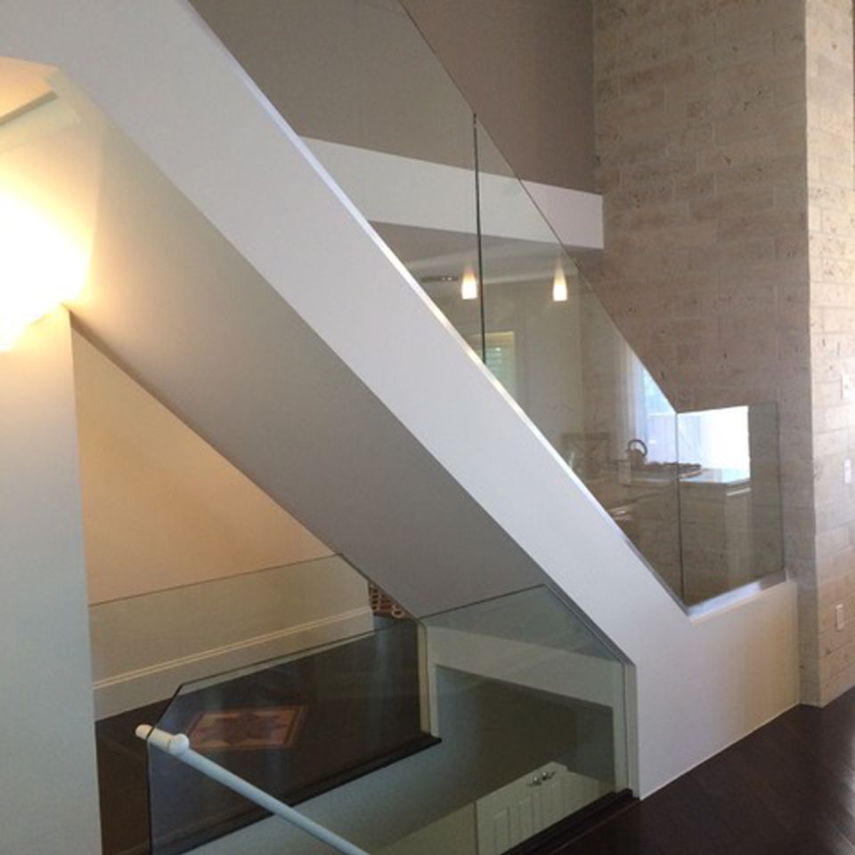 Commercial office stairs