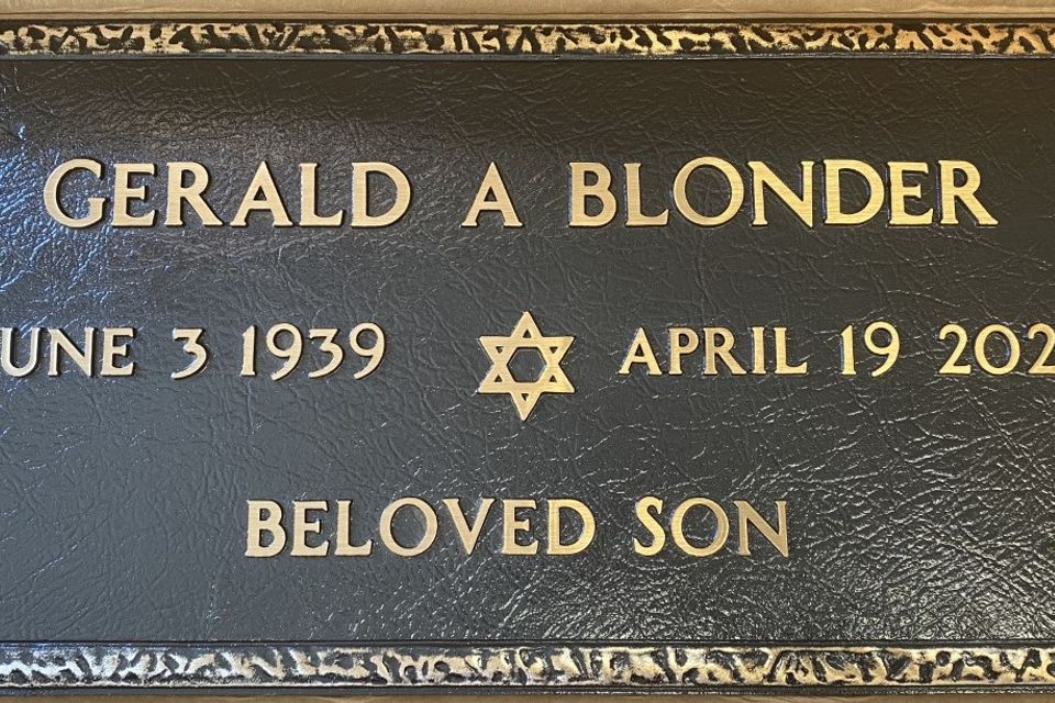Gerald blonder bronze