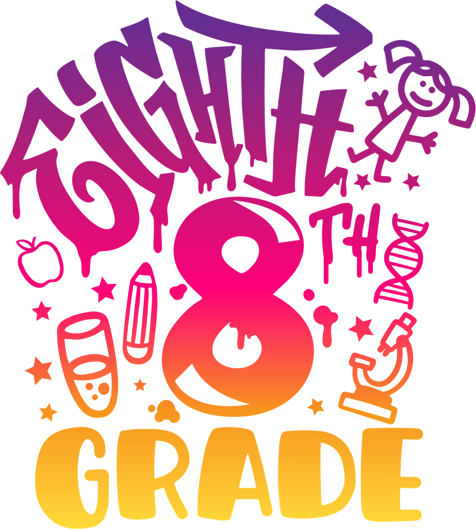 School   8th grade girl color