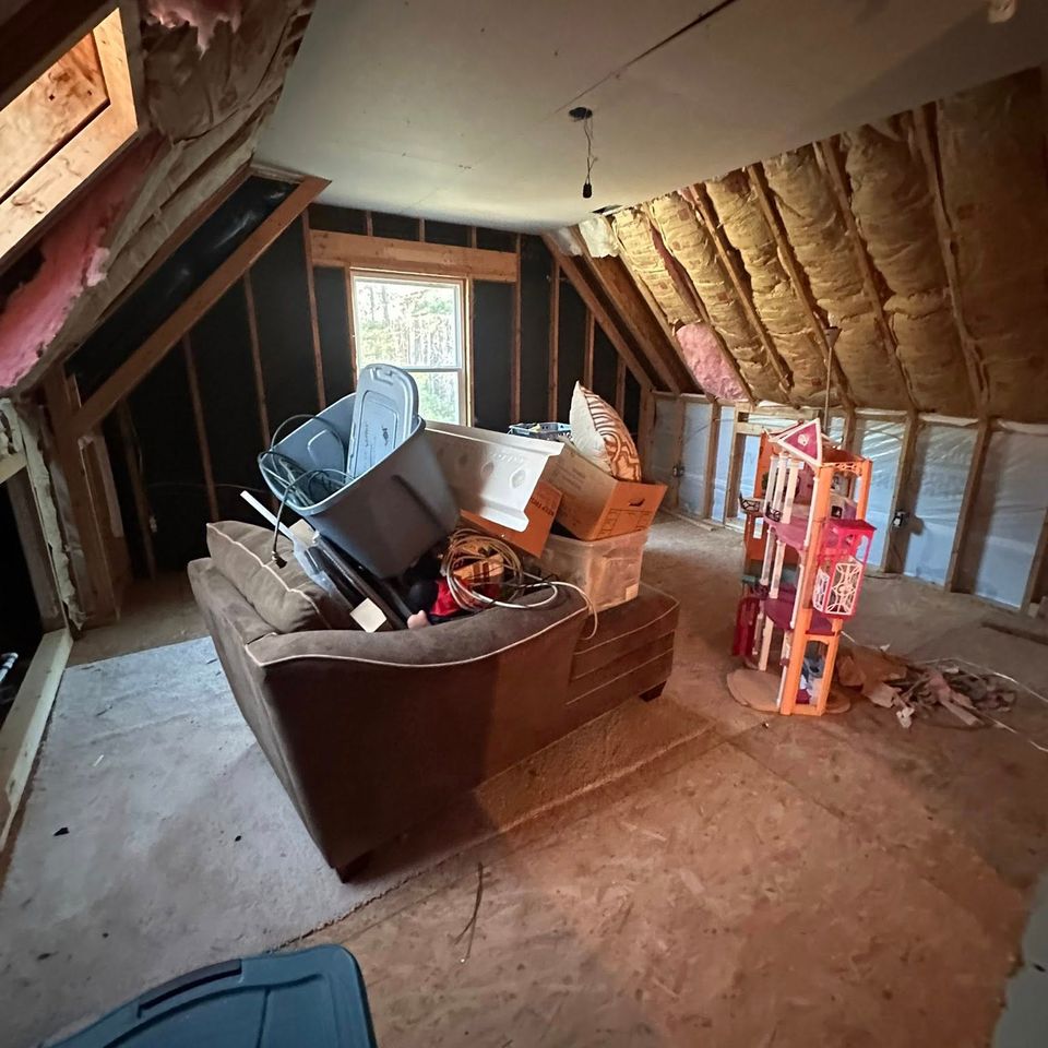 Before bonus room finish