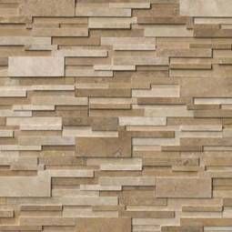 Casa blend 3d honed stacked stone panels