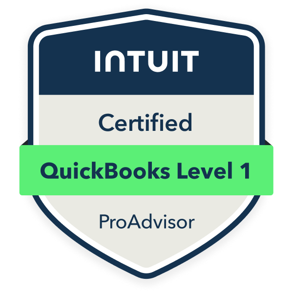 Quickbooks online certification level 1