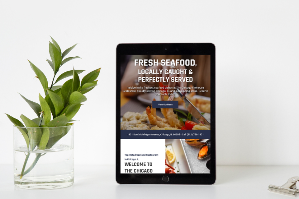 Restaurant tablet
