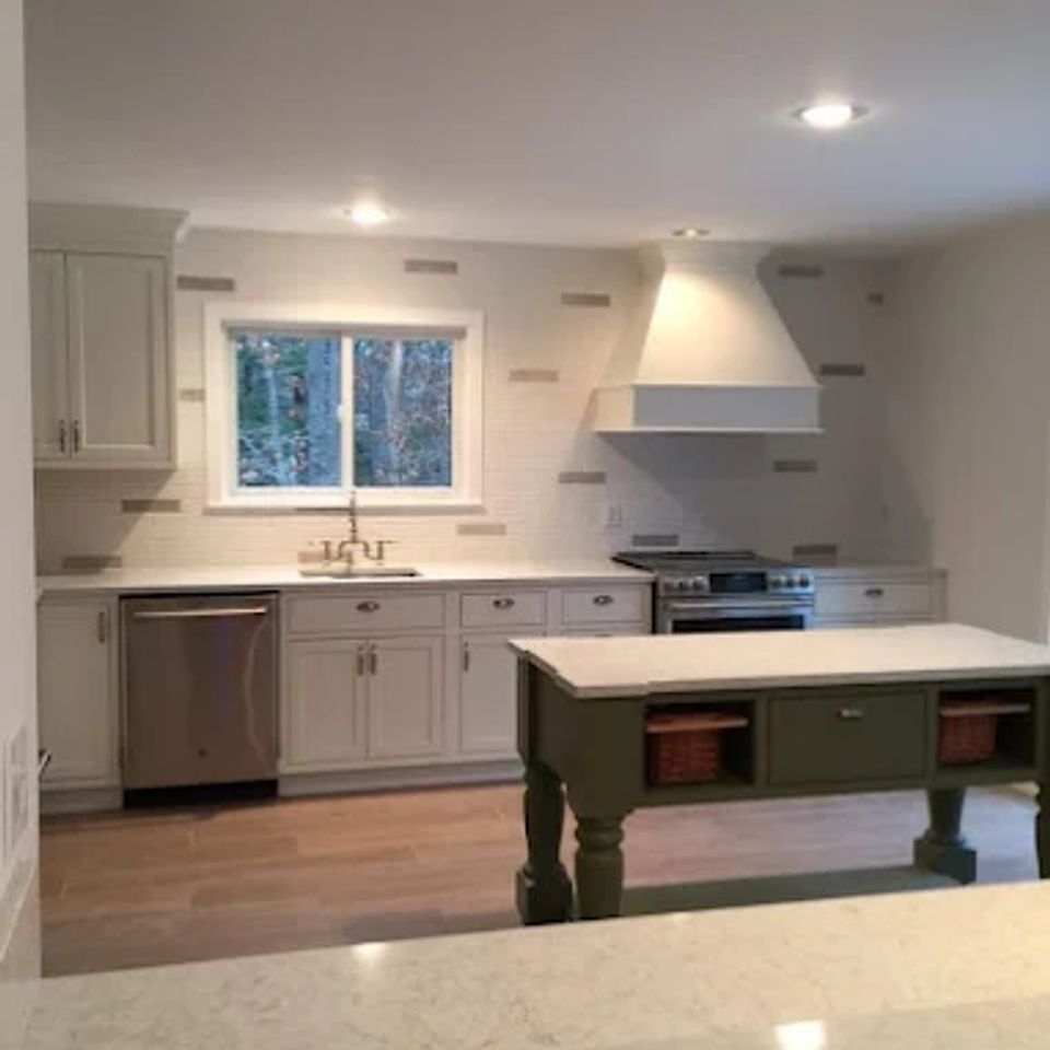 Kitchen renovation, done by Taurus Contracting of Suffolk County, NY