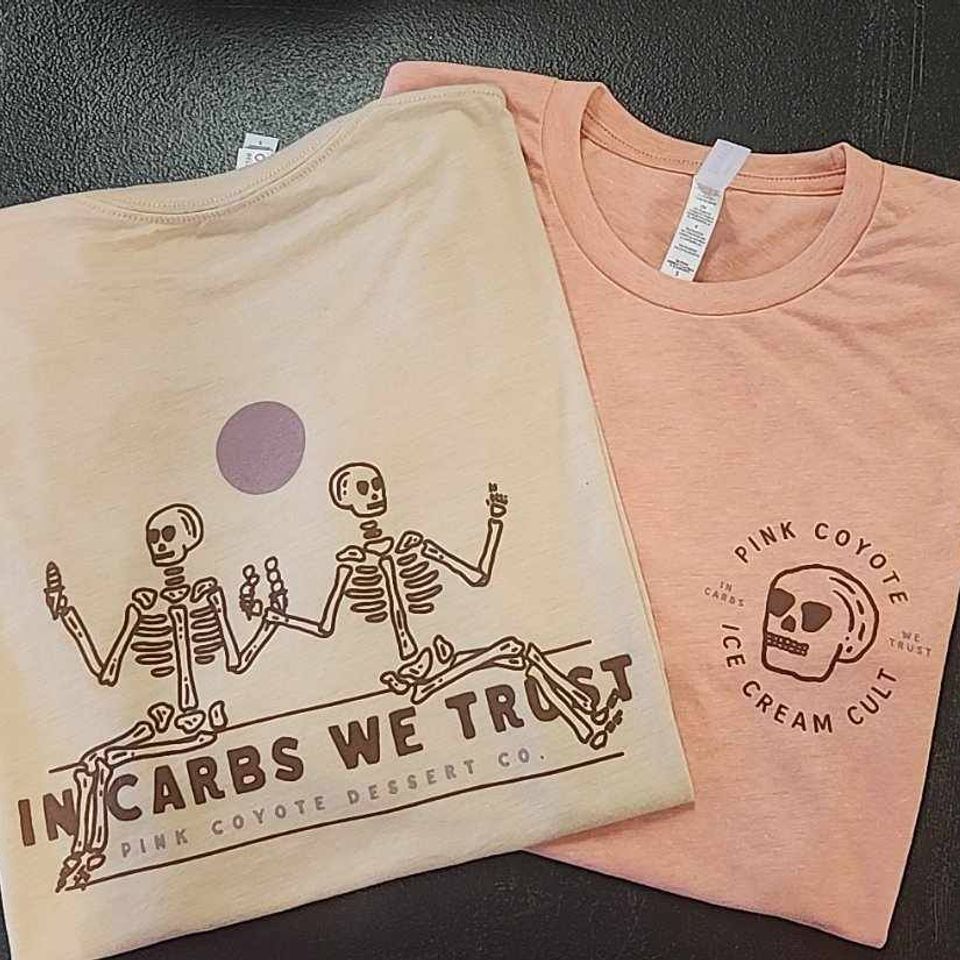 In carbs we trust shirts