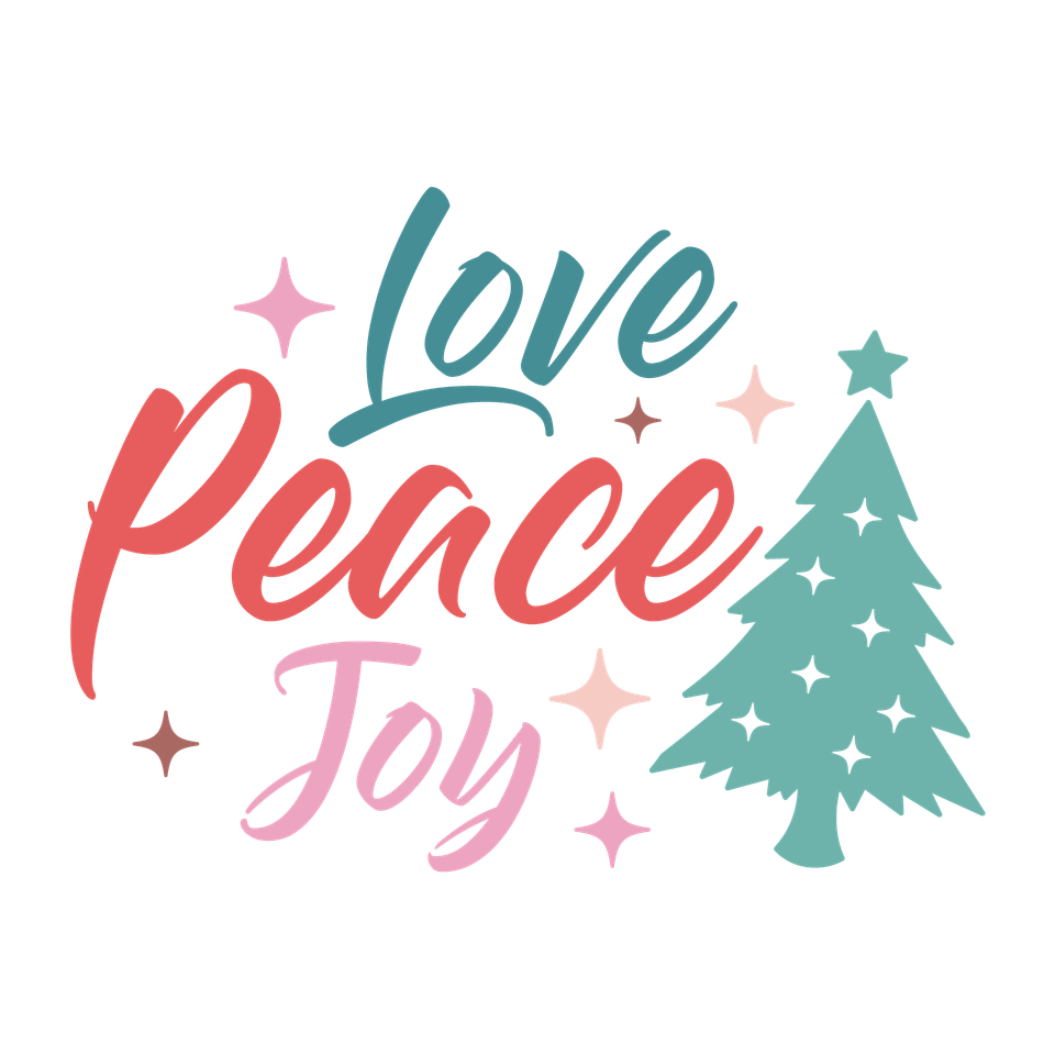 Seasons   christmas love peace joy