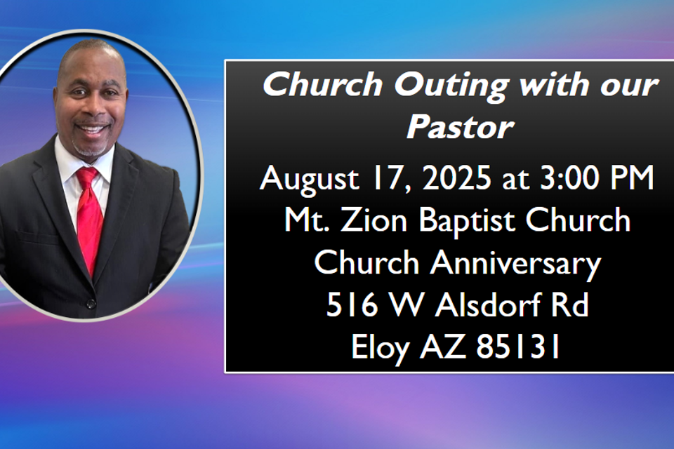 Aug 17 church outing