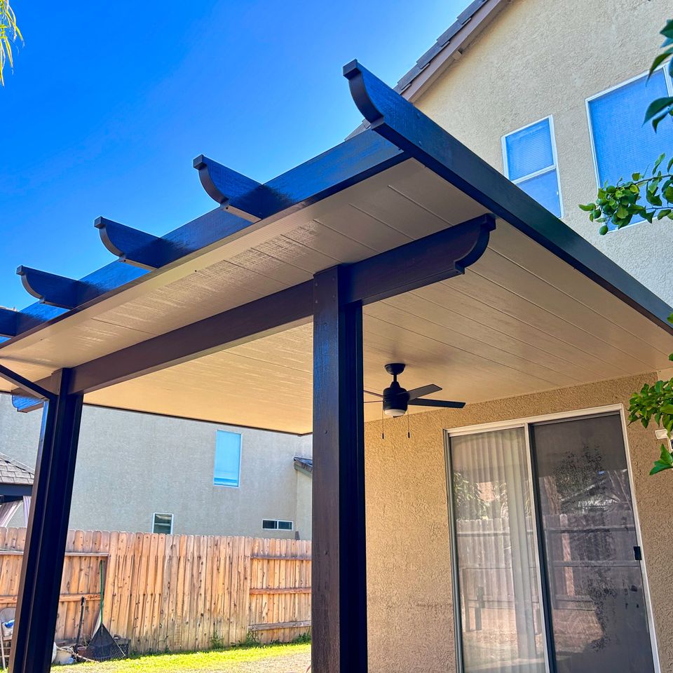 Elk Grove custom patio cover