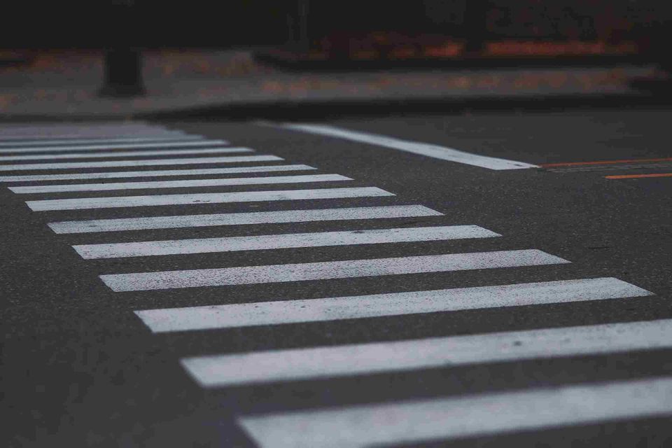 White lines truemark asphalt