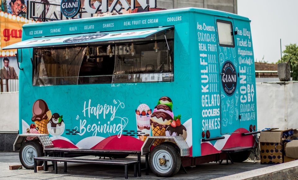 Food truck ice cream