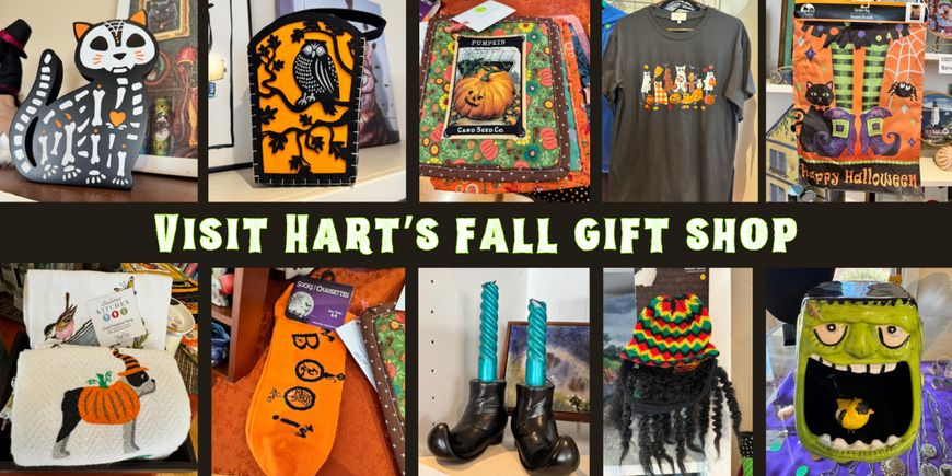 Shop at hart’s fall gift shop