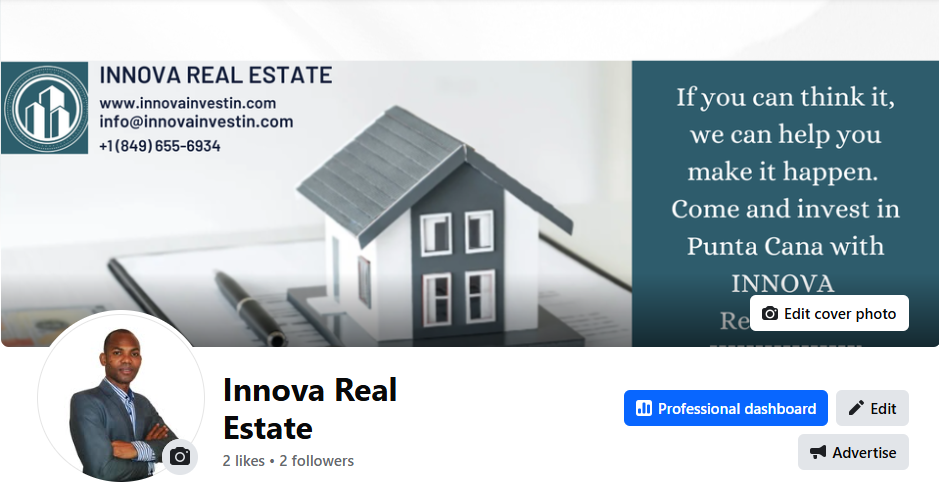 Innova real estate facebook page