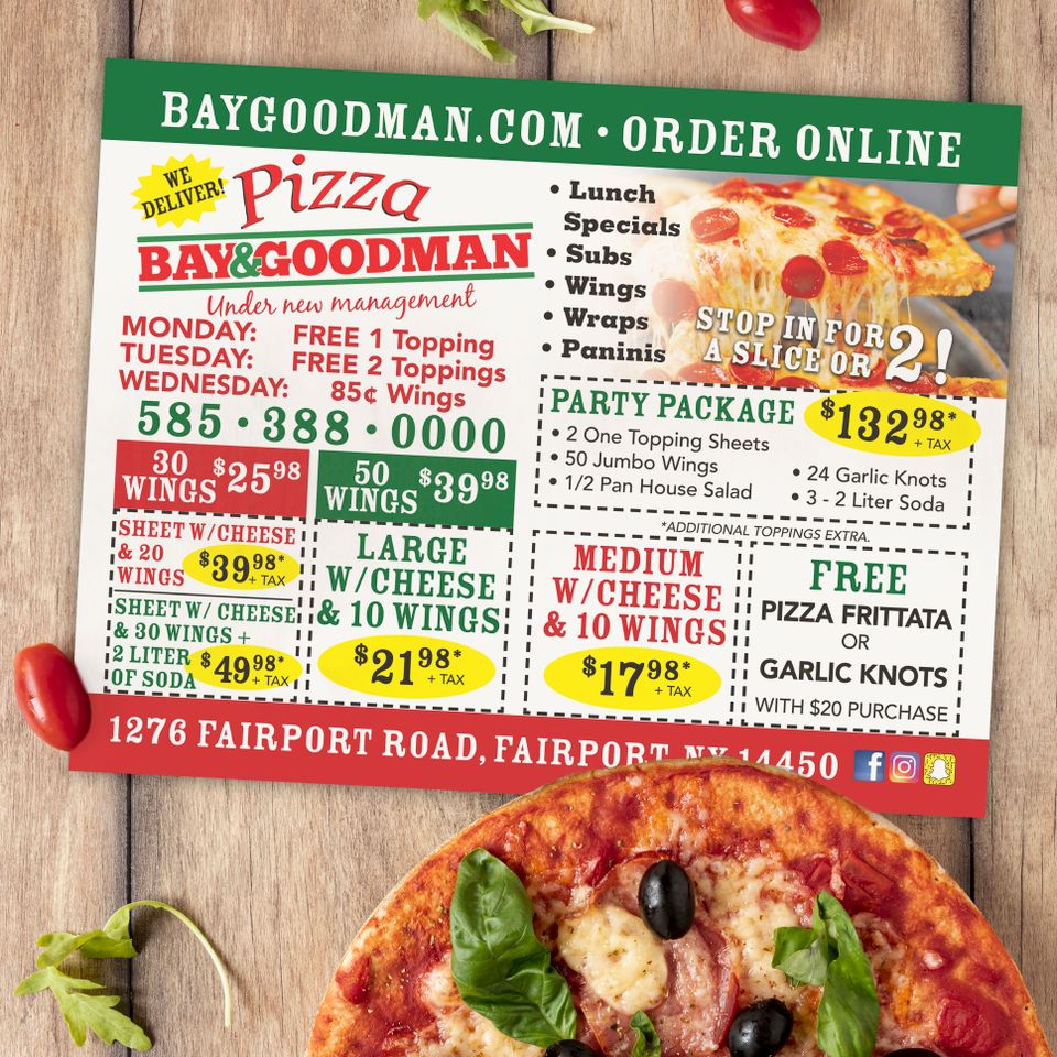 Bay goodman pizza