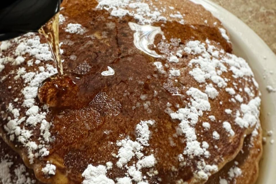 Gingerbread pancakes