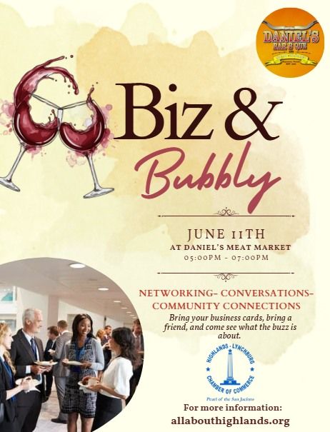 Biz and bubbly