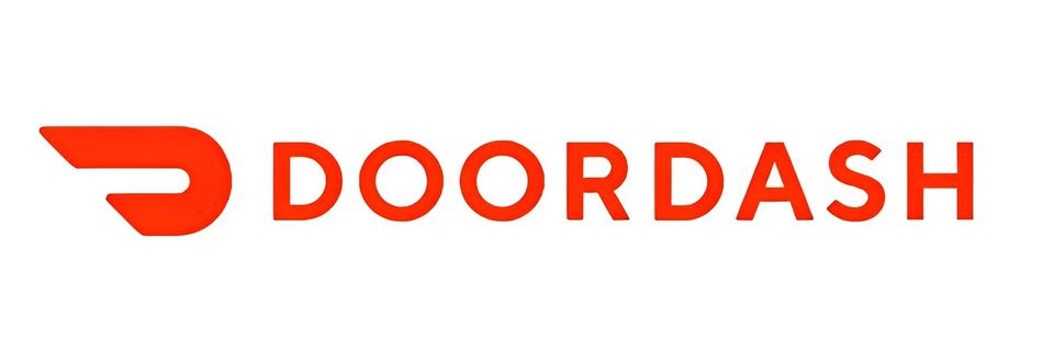 DoorDash logo for online ordering and food delivery from Little Hunan Restaurant.