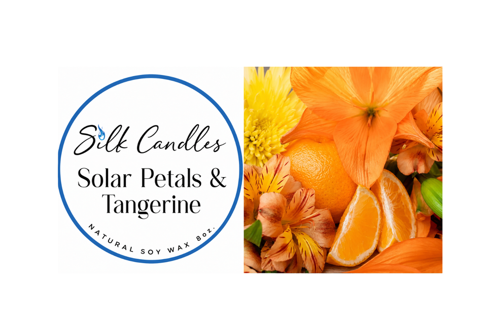 Silk candle solar