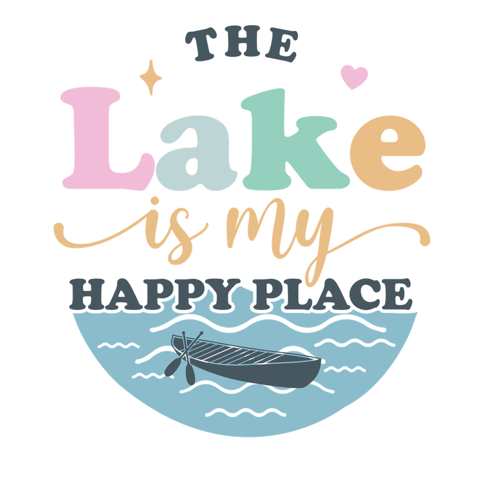 Lake   the lake is my happy place