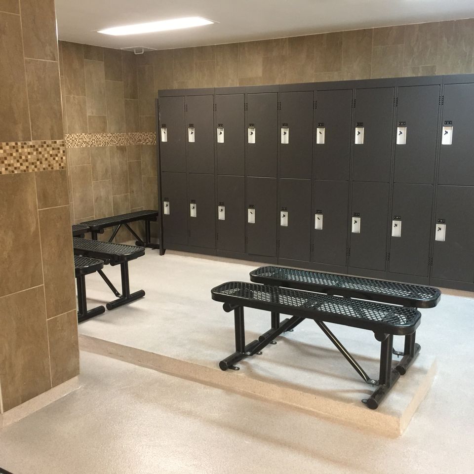 Service locker room