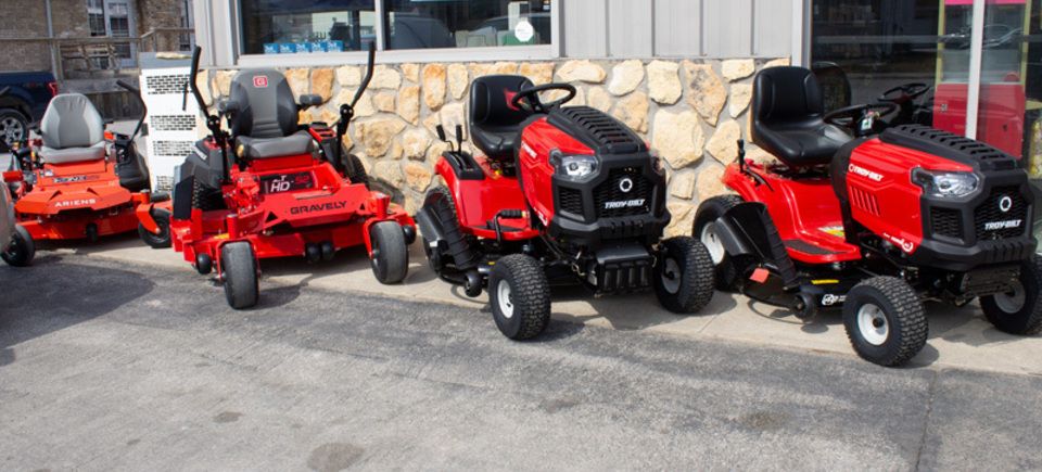 Riding lawnmowers