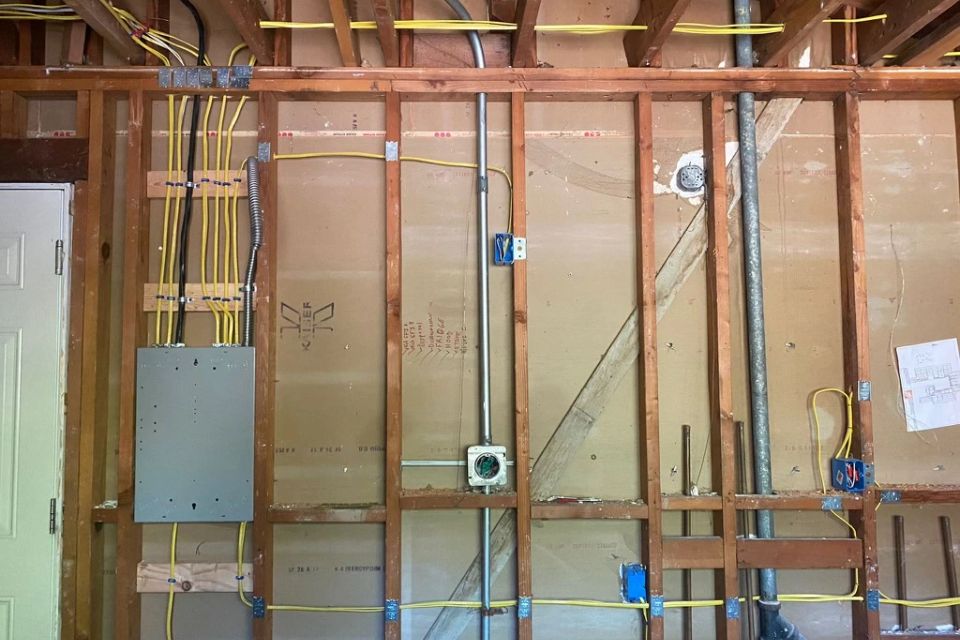 New construction wiring