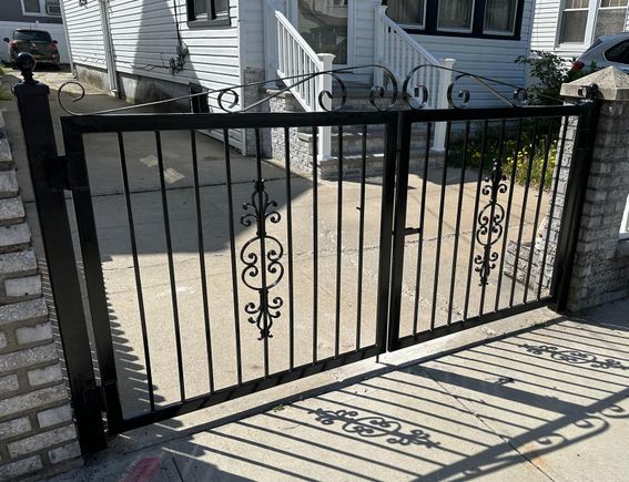 Iron Pedestrian fence