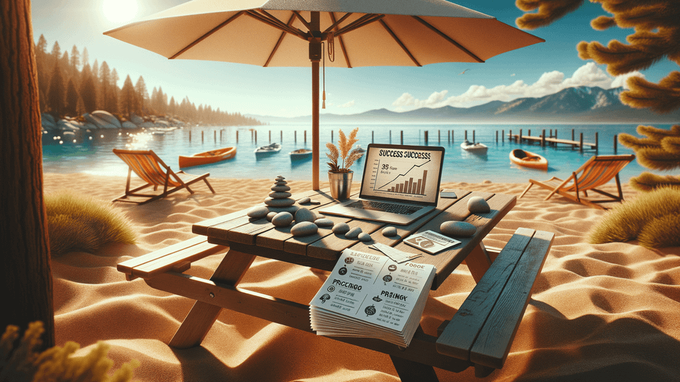 KPCopy working on the beach improving performance metrics 