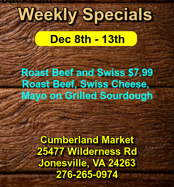 Dec8 specials