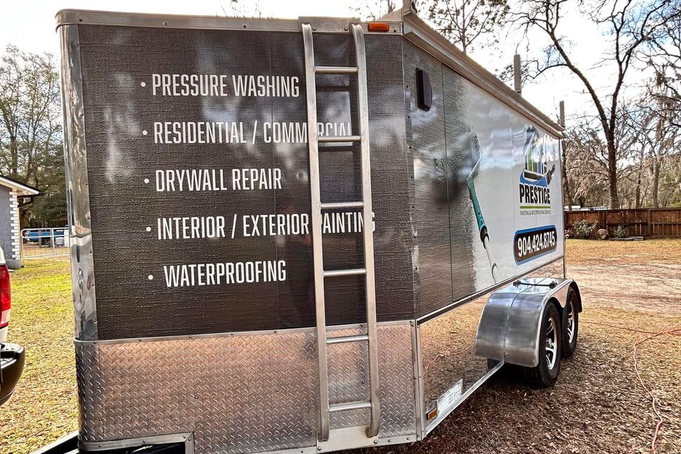 Prestige front of truck
