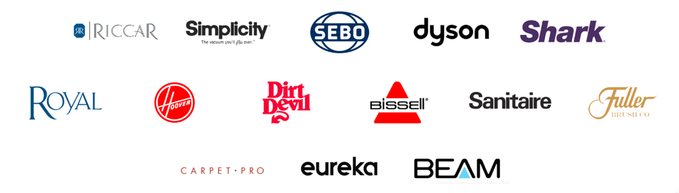 G and f logos for vacuums