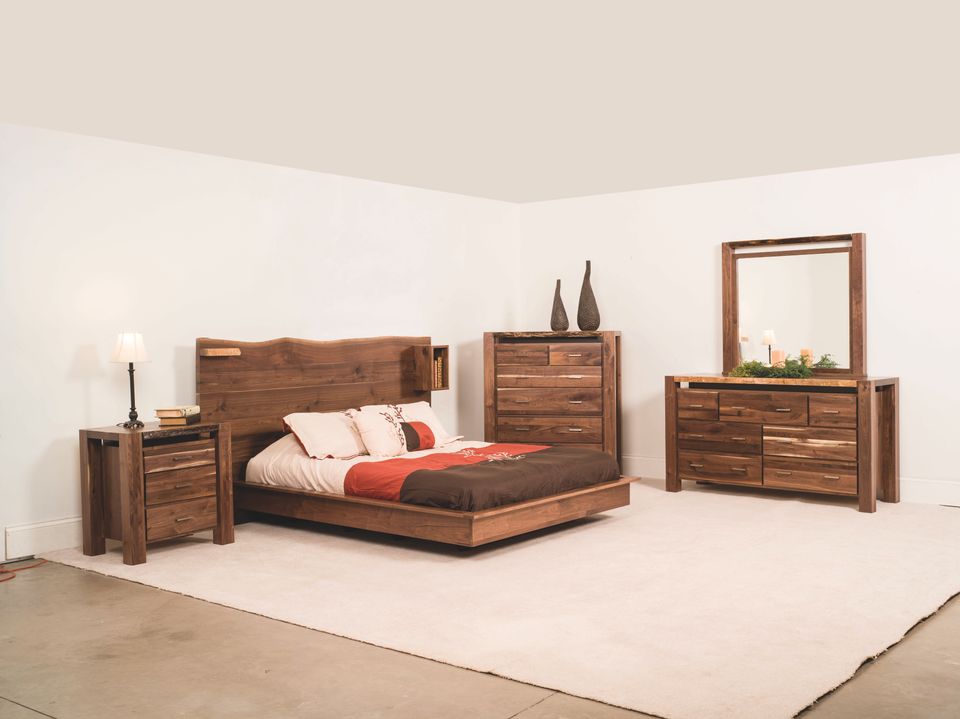 Deer live edge bedroom