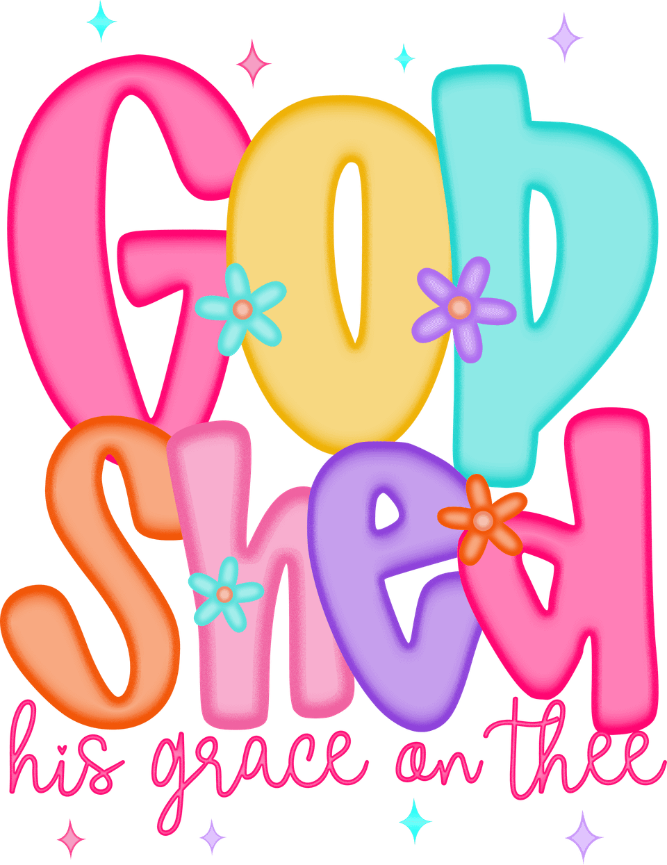 Faith   god shed his grace 