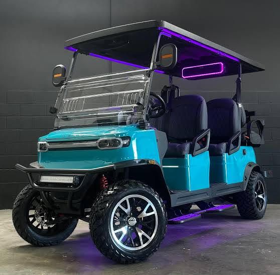 Izzy go golf cart rentals 6 seater