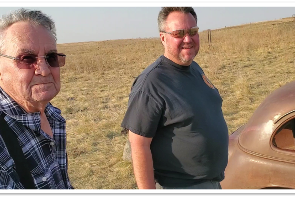 Ger and trent at b a homestead
